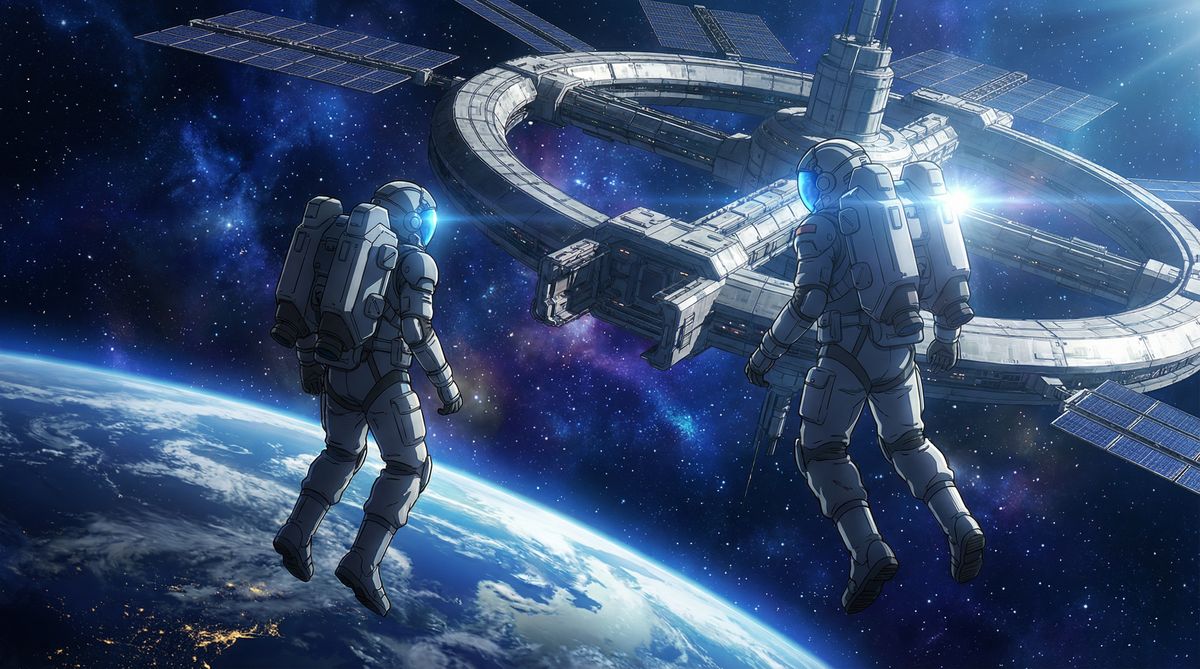 蘑菇视频科幻动漫：星际探索